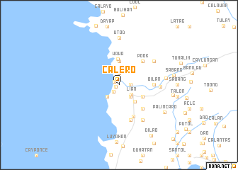 map of Calero