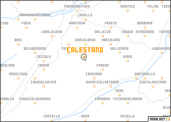 map of Calestano