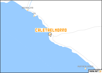 map of Caleta El Morro