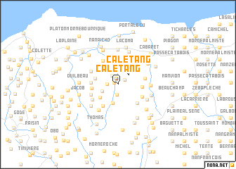 map of Ca lʼÉtang