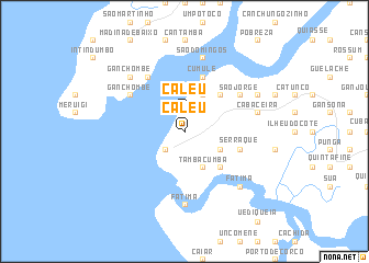 map of Caleu