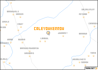 map of Caleyow Kerrow