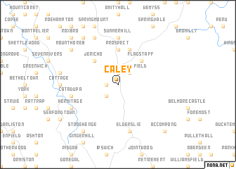 map of Caley