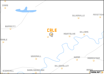 map of Cale