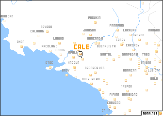 map of Cale