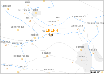 map of Calfa