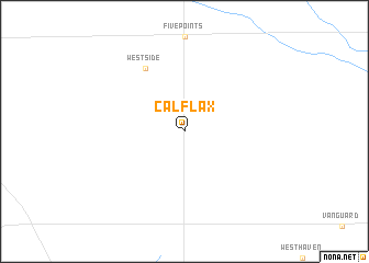 map of Calflax