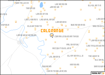 map of Cal Grande