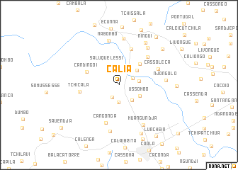 map of Cália