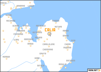 map of Calia