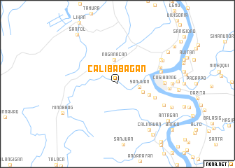 map of Calibabagan