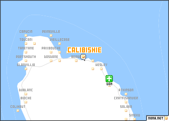 map of Calibishie