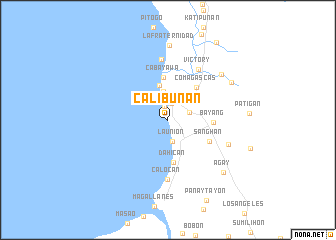 map of Calibunan