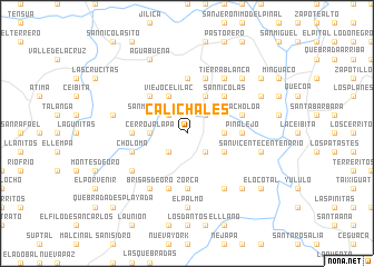 map of Calichales