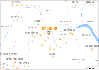 map of Caliche