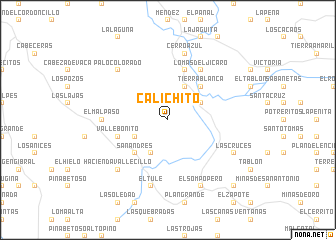 map of Calichito