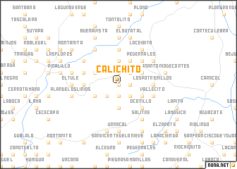 map of Calichito