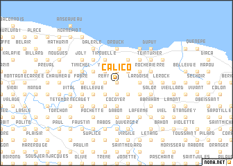 map of Calico