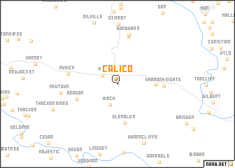 map of Calico