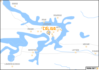 map of Calida