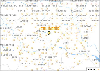 map of Calidonia