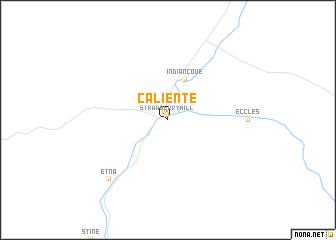 map of Caliente