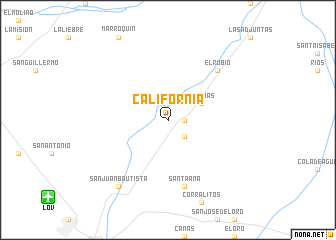 map of California