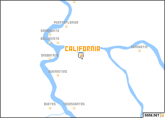 map of California