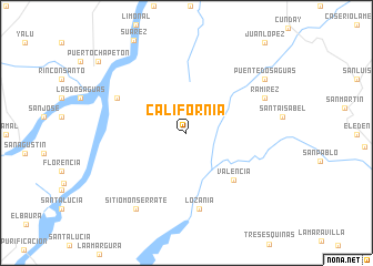 map of California