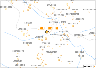 map of California