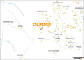 map of California