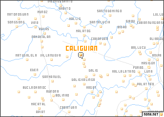 map of Caliguian