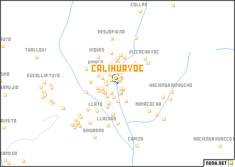 map of Calihuayoc