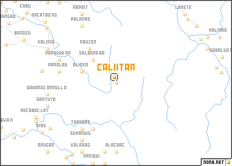 map of Caliitan