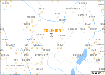 map of Caliking