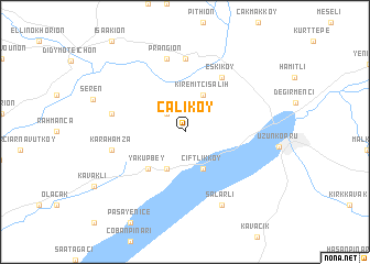 map of Çalıköy