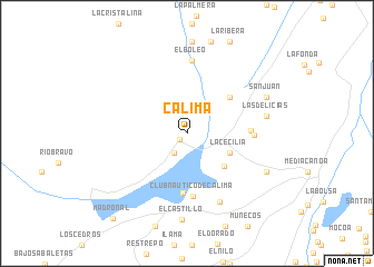 map of Calima