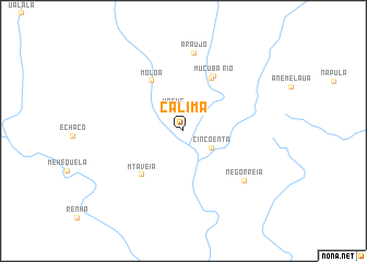 map of Calima