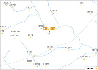 map of Calima