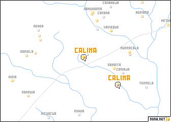 map of Calima