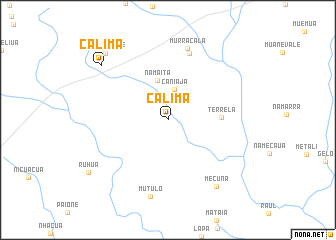 map of Calima