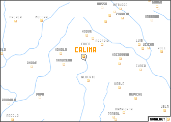 map of Calima