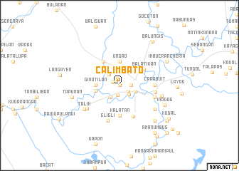 map of Calimbato