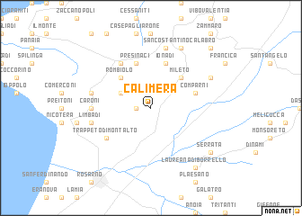 map of Calimera