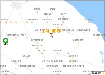 map of Calimera