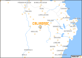 map of Calimonoc