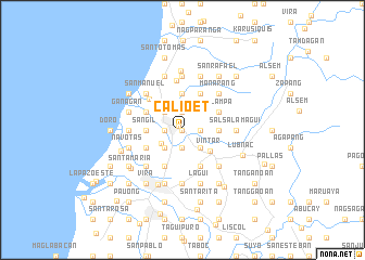 map of Calioet