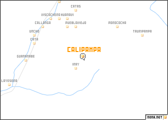 map of Calipampa