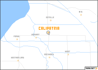 map of Calipatria