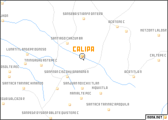 map of Calipa